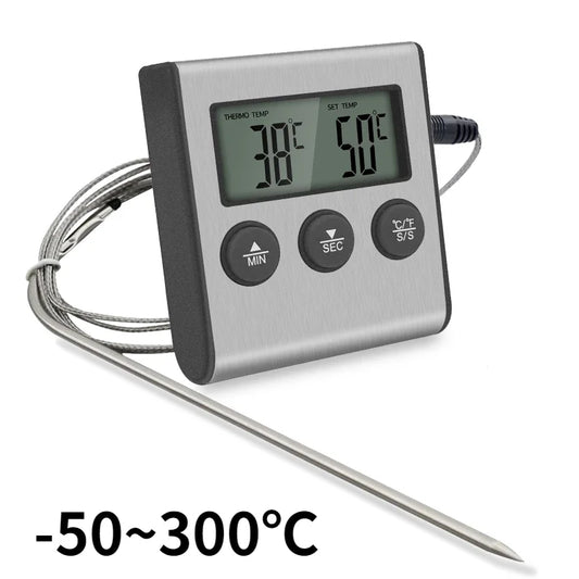 Digital oven thermometer